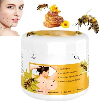 LENARO CREAM WITH BEE VENOM FOR REMOVING WARTS AND MOLES, 30G