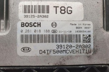 JEDNOTKA MOTORU ECU KIA OPTIMA 391202A302 1.7L DIESEL 104KW 2012