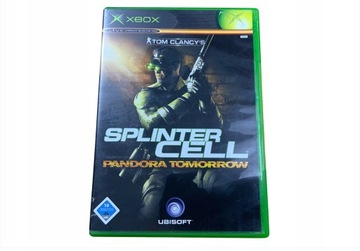 SPLINTER CELL PANDORA TOMORROW płyta bdb+ komplet XBOX CLASSIC