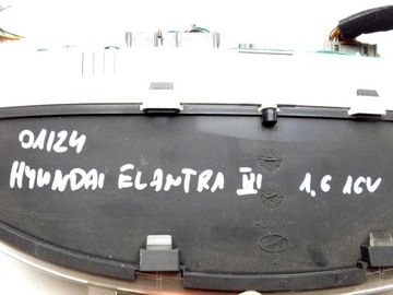 01/24 HYUNDAI ELANTRA III 1,6 16V PŘÍSTROJOVÁ DESKA BUDÍKY