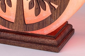 Декоративная соляная лампа, декоративный светодиод, деревянная каменная соль, 2,68 кг Rabalux