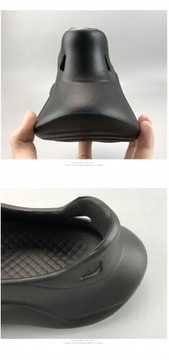 Обувь Мужские однотонные сандалии Yeezy Beach Slippers