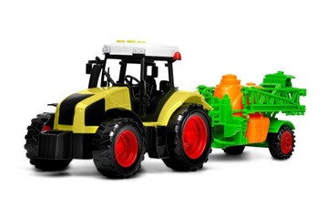 DUŻY TRAKTOR TRAKTOREK ZABAWKA na baterię dla dzieci klakson światła