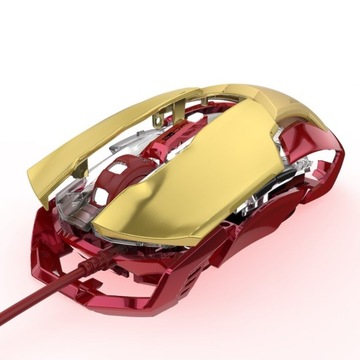 Káblová myš E-Blue Iron Man 3 optický senzor