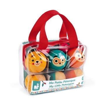 Деревянные шарики Janod Happy Garden, 6 мячей для детей