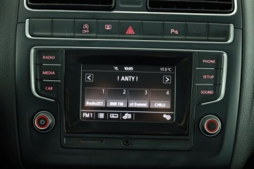 Volkswagen Polo V Hatchback 3d Facelifting 1.2 TSI BlueMotion Technology 90KM 2017 VW Polo 1.2 TSI, Salon Polska, Klima, Tempomat, zdjęcie 9