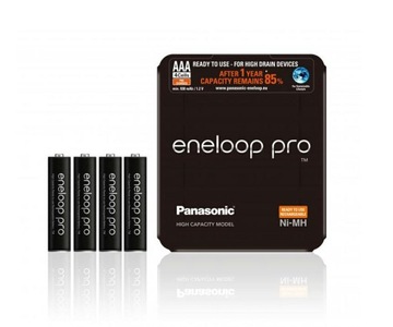 4x akumulator PANASONIC Eneloop R03 AAA 930mAh