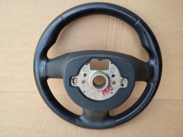 SKODA FABIA II кожаный руль 3T0419091H