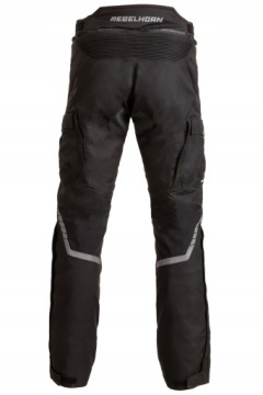 REBELHORN PATROL ЧЕРНЫЕ ТЕКСТИЛЬНЫЕ БРЮКИ