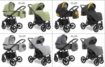 УДАРЯТЬ! зеленая детская коляска 2в1 Camarelo Ollio