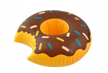 DMUCHANY DONUT DO DRINKÓW NAPOJÓW BASEN WODA PLAŻA