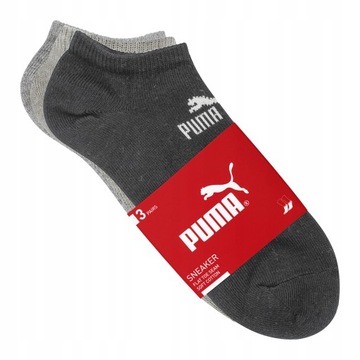 Skarpety Męskie PUMA Stopki Bawełniane Unisex 6PAK