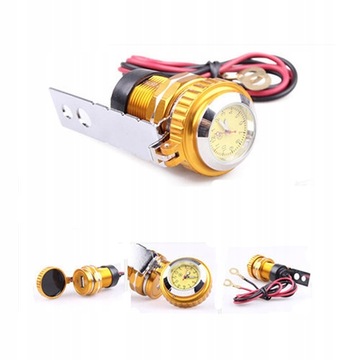 gniazdo usb motor motocykl z zegarkiem DOST GRATIS