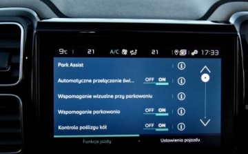 Citroen C5 Aircross 2021 Citroen C5 Aircross SKORA Alusy LED Navi. grzane Fotele BLIS linne assist, zdjęcie 27