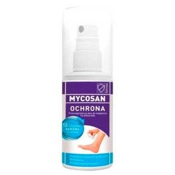 MYCOSAN AEROZOL 80ml ochrona GRZYBICA PAZNOKCI