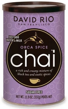 David Rio Orca Spice Chai bez cukru, 337 g