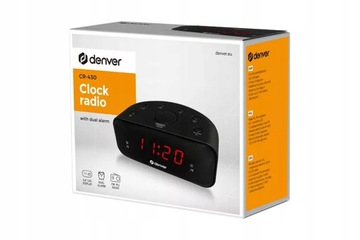 ДЕНВЕРСКИЕ РАДИО ЧАСЫ FM-РАДИО С ИНДИКАТОРОМ ПИТАНИЯ ОТ БАТАРЕИ