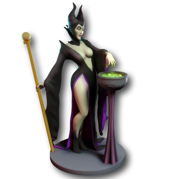 (3DPT) - Maleficent - Pinup / NSFW
