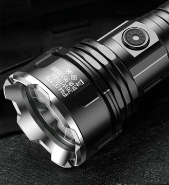 МОЩНЫЙ СВЕТОДИОДНЫЙ ТАКТИЧЕСКИЙ ФОНАРЬ XHP90 USB ZOOM ВОЕННЫЙ АККУМУЛЯТОРНЫЙ ПОИСК