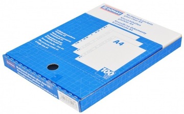 Koszulki na dokumenty donau, pp, a4 100sztuk