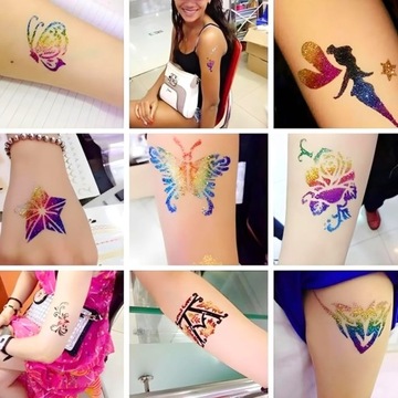 ТАТУ ДЛЯ ДЕТЕЙ МОЮЩИЕСЯ МНОГИЕ ДИЗАЙНЫ ВРЕМЕННЫЕ НАБОР ШАБЛОНОВ УЗОРЫ