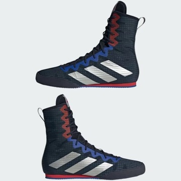 ТРЕНИРОВОЧНЫЕ ВЫСОКИЕ БОКСЕРСКИЕ КРОССОВКИ ADIDAS BOX HOG 4 HP6880, размер 49 1/3