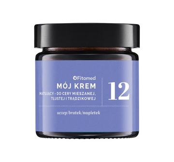 FITOMED MÓJ KREM NR 12 CERA TŁUSTA, TRĄDZIKOWA