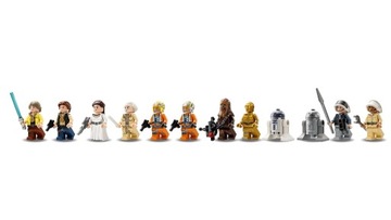 LEGO STAR WARS 75365 BAZA REBELIANTÓW NA YAVIN 4 zestaw klocków +8 lat