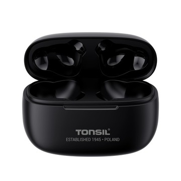 Беспроводные наушники TONSIL T50 BT ЧЕРНЫЕ Bluetooth-вкладыши IPX5 V5.3