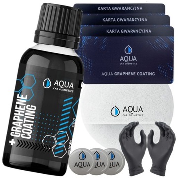 AQUA Graphene Coating 100ml Powłoka Grafenowa Ceramiczna Ochronna 4 Letnia