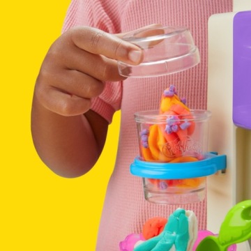 CIASTOLINA Play-Doh Мороженица Радужное мороженое COFFEE Набор Hasbro G0028