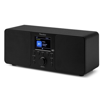 Radio cyfrowe DAB+ tuner FM bluetooth USB czarne Audizio