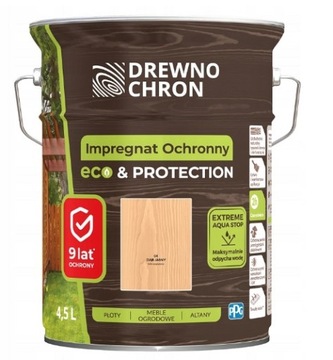 WOOD PROTECTION ECO&PROTECTION ДУБ СВЕТЛЫЙ 4,5л