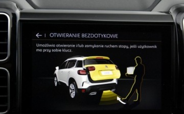 Citroen C5 Aircross I SUV 1.2 PureTech 130KM 2020 Citroen C5 Aircross SKORA Alusy LED Navi. grzane Fotele BLIS linne assist, zdjęcie 30