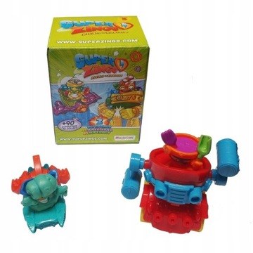 Super Zings Seria 3 Superbot i Supersilder FIGURKA