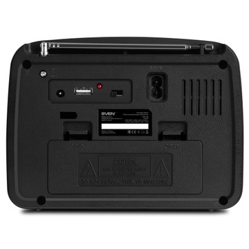 Портативная радиостанция SVEN SRP-555, USB microSD, радиоприемник FM AM SW, ретро
