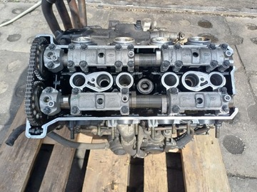 SILNIK BLOK GŁOWICA SŁUPEK SILNIKA KOLEKTOR WYDECHOWY YAMAHA R1 RN01 N503E