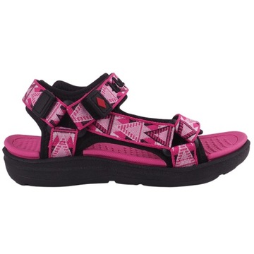 Sandały dla dzieci Lee Cooper różowo-czarne LCW-22-34-0962K 34