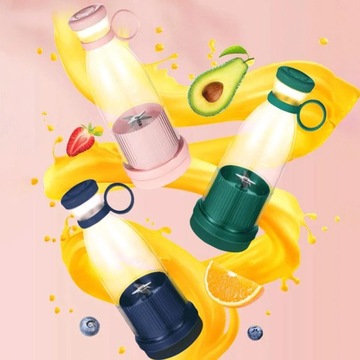 Портативный беспроводной электрический блендер, соковыжималка, экстрактор свежего сока, миксер