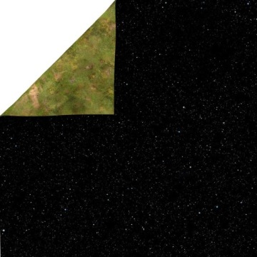 Двойная карта латексного мата с вашей графикой 122x122 см.