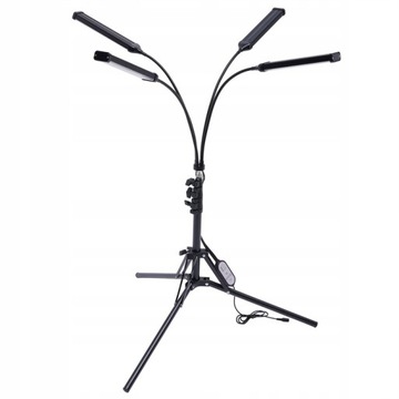 LAMPA STOJąCA DO UPRAWY ROśLIN 30W LED 4 HEADS