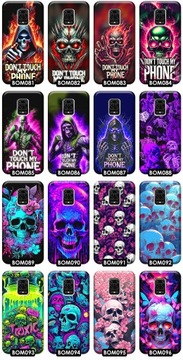 ETUI NA TELEFON XIAOMI REDMI NOTE 9S 9 PRO CASE OBUDOWA ZE WZOREM + SZKŁO