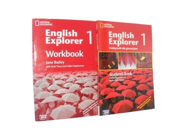 ENGLISH EXPLORER 1 PODRĘCZNIK + WORKBOOK _____ bdb