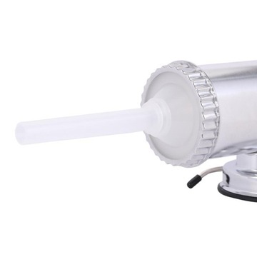 Kitchen Manual 2 LBS Sausage Maker Meat Stuffer Machine with 3 Filling