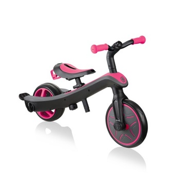 Rowerek wózek 4w1 Globber Explorer Trike Fuchsia