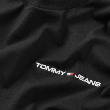 Koszulka z długim rękawem czarna Tommy Jeans Tommy Hilfiger r. L Black