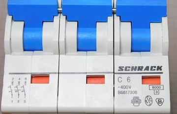 Выключатель-предохранитель C6 BS617306 SCHRACK [SH]