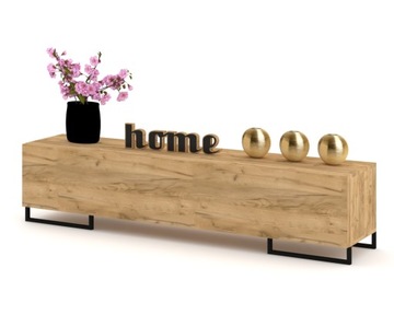 Szafka RTV SIMPLY loft Dąb CRAFT 140 Wisząca