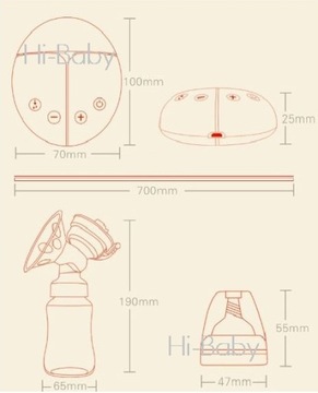 Электрический молокоотсос Double Touch БЕСПЛАТНО