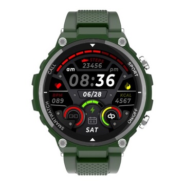 Smartwatch z funkcją rozmowy zielony Pacific 34-02
